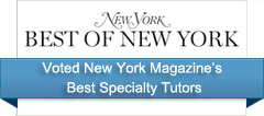 Voted New York Magazine's Best Specialty Tutors