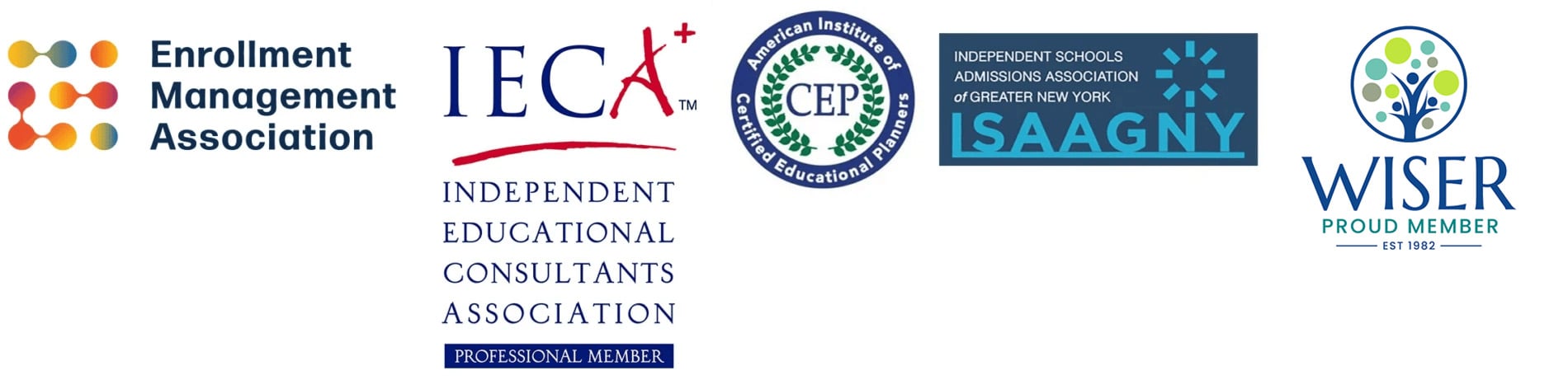 Five logos